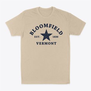 Bloomfield Vermont Star Classic Dad T-Shirt