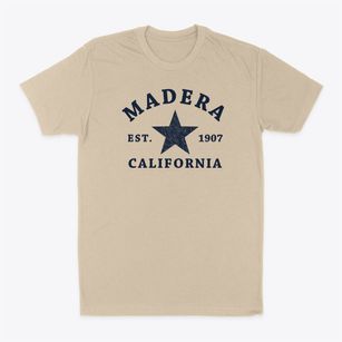 Madera California Star Classic Dad T-Shirt