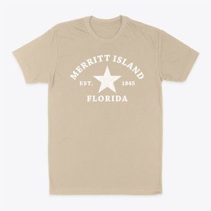 Merritt Island Florida Star Classic Dad T-Shirt