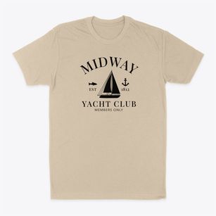 Midway Louisiana Yacht Club Classic Dad T-Shirt