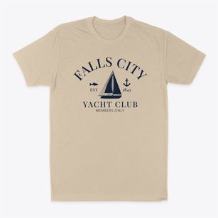 Falls City Texas Yacht Club Classic Dad T-Shirt