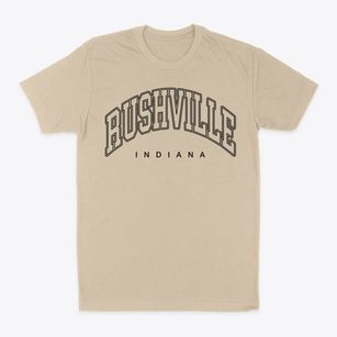 Rushville Indiana Inline Classic Dad T-Shirt