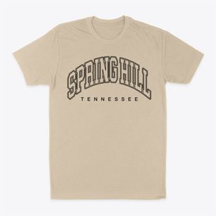 Spring Hill Tennessee Inline Classic Dad T-Shirt