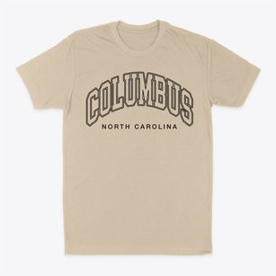Columbus North Carolina Inline Classic Dad T-Shirt
