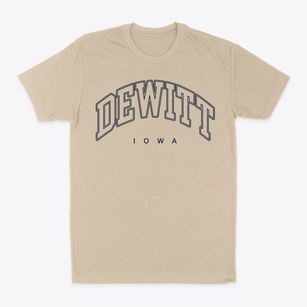 Dewitt Iowa Inline Classic Dad T-Shirt