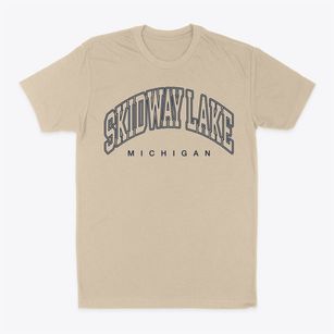 Skidway Lake Michigan Inline Classic Dad T-Shirt