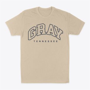 Gray Tennessee Inline Classic Dad T-Shirt