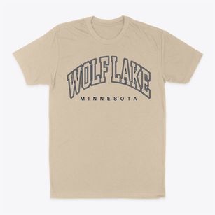 Wolf Lake Minnesota Inline Classic Dad T-Shirt