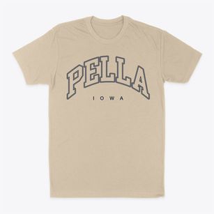 Pella Iowa Inline Classic Dad T-Shirt