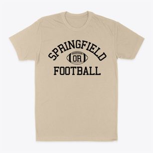 Springfield Oregon Football Classic Dad T-Shirt