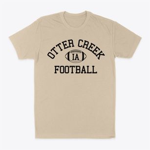 Otter Creek Iowa Football Classic Dad T-Shirt