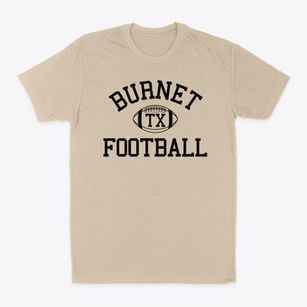 Burnet Texas Football Classic Dad T-Shirt