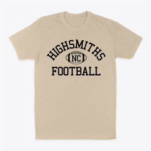 Highsmiths North Carolina Football Classic Dad T-Shirt