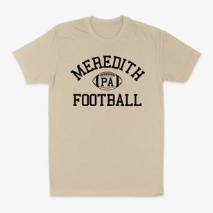 Meredith Pennsylvania Football Classic Dad T-Shirt
