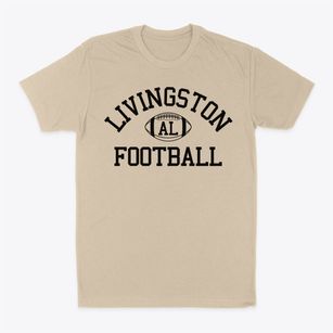 Livingston Alabama Football Classic Dad T-Shirt