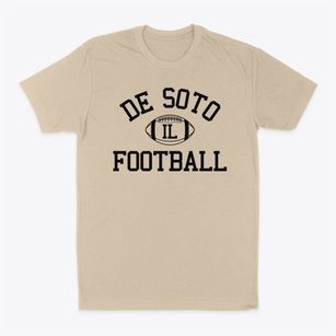 De Soto Illinois Football Classic Dad T-Shirt