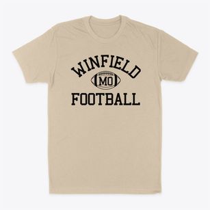 Winfield Missouri Football Classic Dad T-Shirt