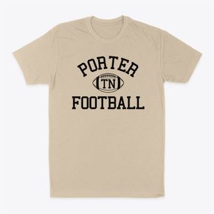 Porter Tennessee Football Classic Dad T-Shirt