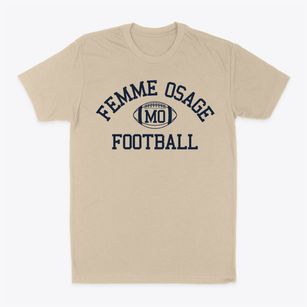 Femme Osage Missouri Football Classic Dad T-Shirt