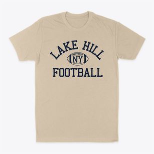 Lake Hill New York Football Classic Dad T-Shirt
