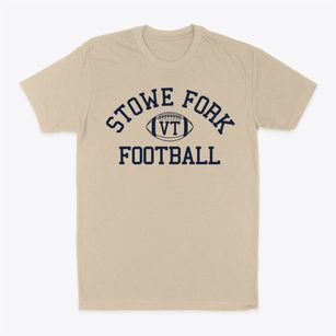 Stowe Fork Vermont Football Classic Dad T-Shirt