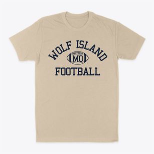 Wolf Island Missouri Football Classic Dad T-Shirt