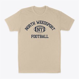 North Weedsport New York Football Classic Dad T-Shirt