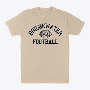 Bridgewater Massachusetts Football Classic Dad T-Shirt