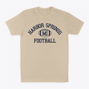 Harbor Springs Michigan Football Classic Dad T-Shirt