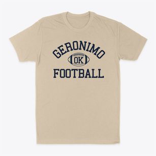 Geronimo Oklahoma Football Classic Dad T-Shirt