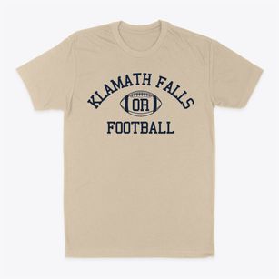 Klamath Falls Oregon Football Classic Dad T-Shirt
