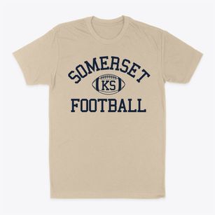 Somerset Kansas Football Classic Dad T-Shirt