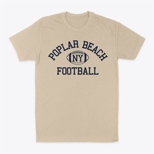 Poplar Beach New York Football Classic Dad T-Shirt