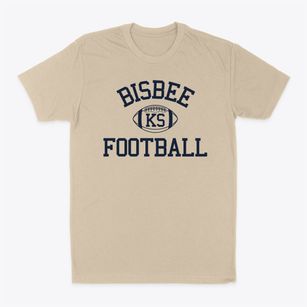 Bisbee Kansas Football Classic Dad T-Shirt