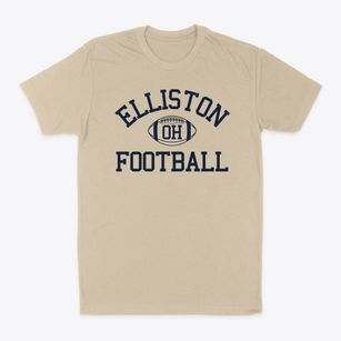 Elliston Ohio Football Classic Dad T-Shirt