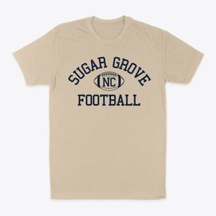Sugar Grove North Carolina Football Classic Dad T-Shirt