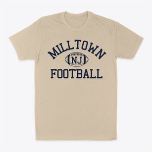 Milltown New Jersey Football Classic Dad T-Shirt