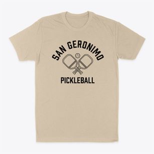 San Geronimo New Mexico Pickleball Classic Dad T-Shirt