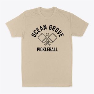 Ocean Grove Washington Pickleball Classic Dad T-Shirt