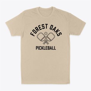 Forest Oaks North Carolina Pickleball Classic Dad T-Shirt