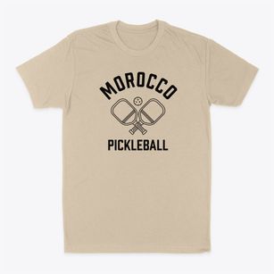 Morocco Indiana Pickleball Classic Dad T-Shirt