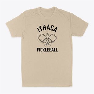 Ithaca Wisconsin Pickleball Classic Dad T-Shirt