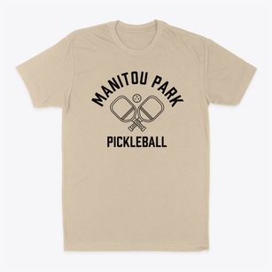 Manitou Park New Jersey Pickleball Classic Dad T-Shirt