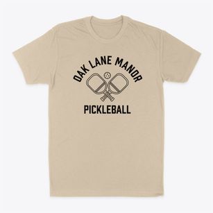 Oak Lane Manor Delaware Pickleball Classic Dad T-Shirt