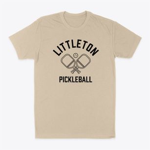 Littleton Massachusetts Pickleball Classic Dad T-Shirt