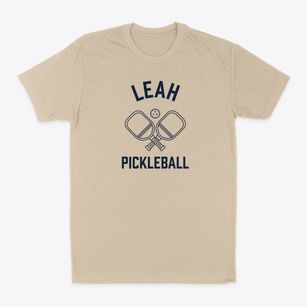 Leah Georgia Pickleball Classic Dad T-Shirt