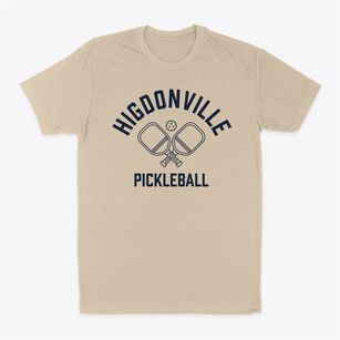 Higdonville North Carolina Pickleball Classic Dad T-Shirt