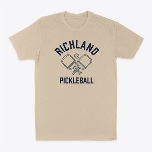 Richland North Carolina Pickleball Classic Dad T-Shirt