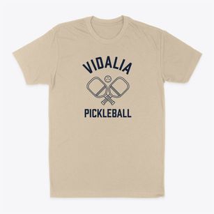 Vidalia Louisiana Pickleball Classic Dad T-Shirt