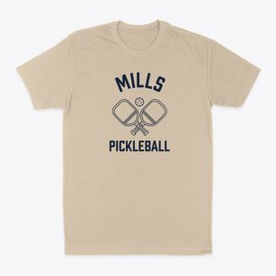 Mills Wyoming Pickleball Classic Dad T-Shirt